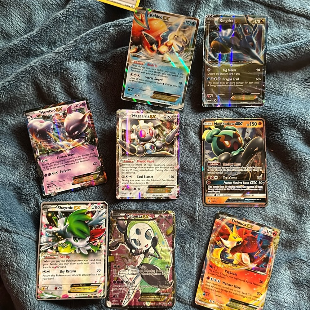pokemon cards huge variety, price is for all in total